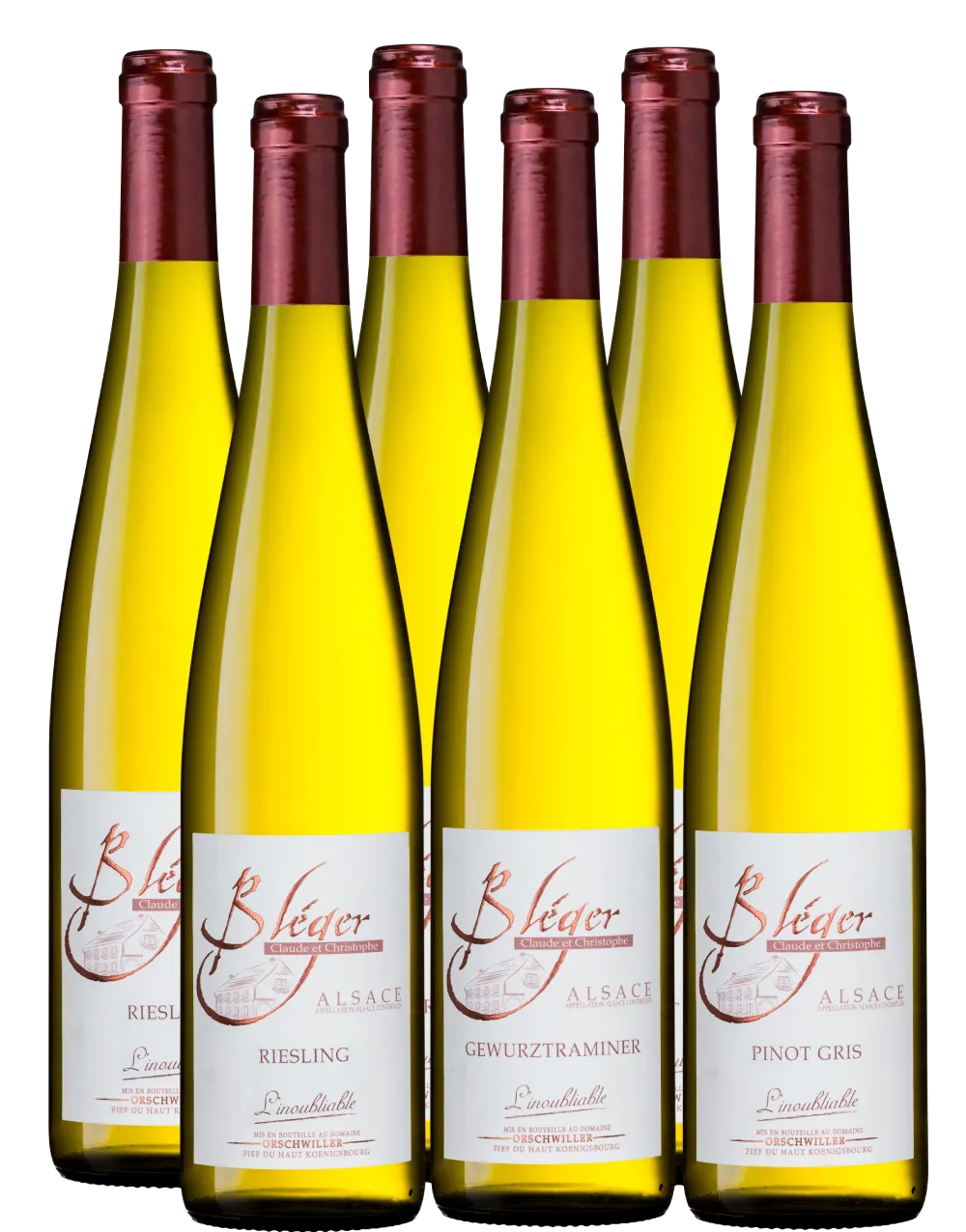 colis vin blanc d'Alsace - L'Inoubliable - Bléger